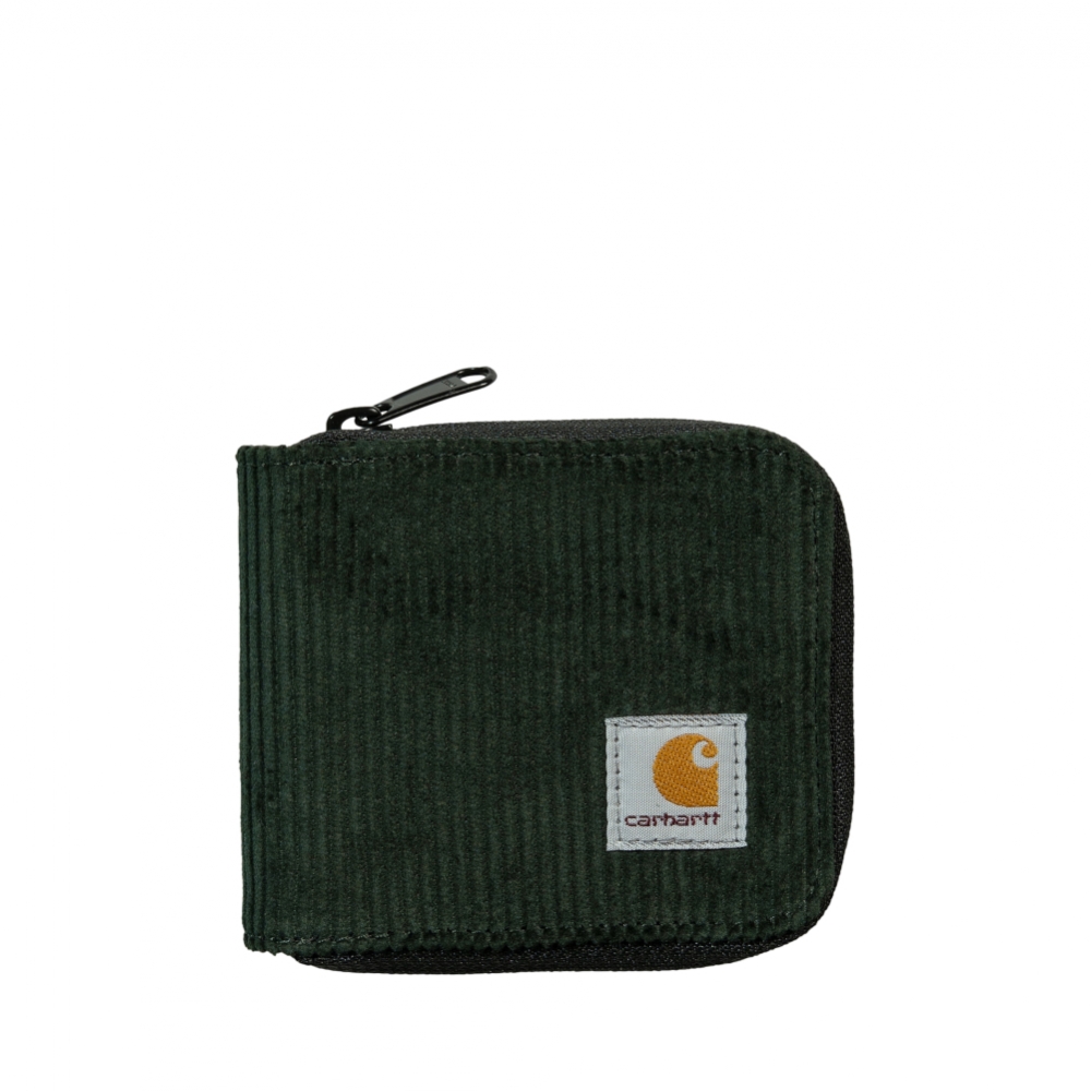 CARHARTT WIP Flint Zip Wallet Dark Cedar