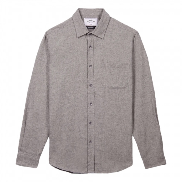 PORTUGUESE FLANNEL Grayish Shirt