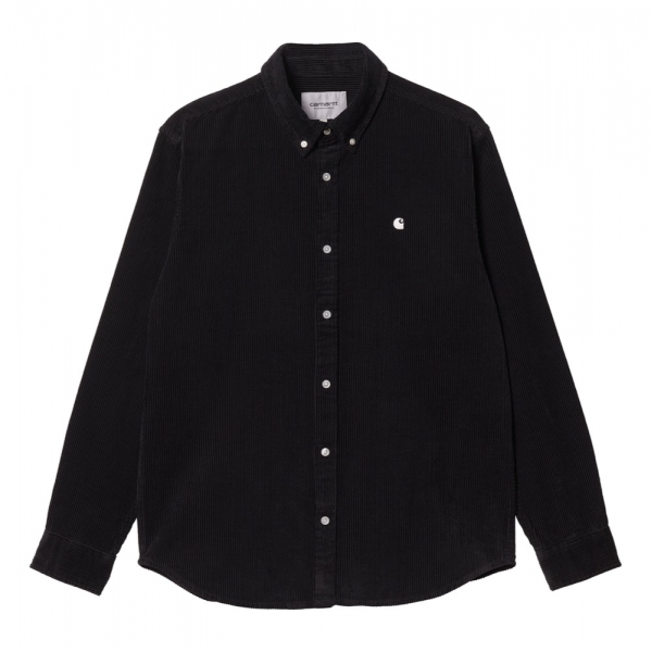 CARHARTT WIP Camisa Madison Cord - Black