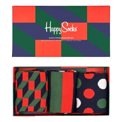 HAPPY SOCKS 3-Pack Classic...