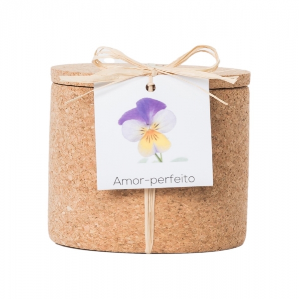 LIFE IN A BAG Grow Cork - Wild Pansy