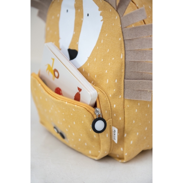 Trixie Mini-Rucksack Mr. Lion – Kinderrucksack, 37x32 Cm, Wasserabweisend, Mit Magnetverschluss