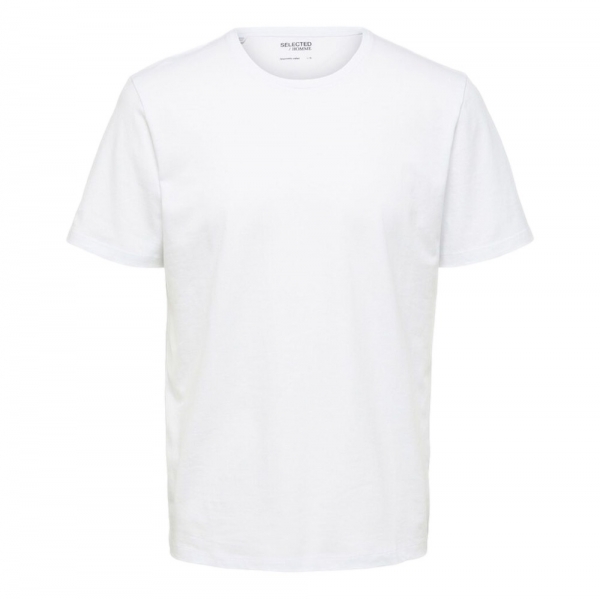 SELECTED Noos Pan Linen T-Shirt -...
