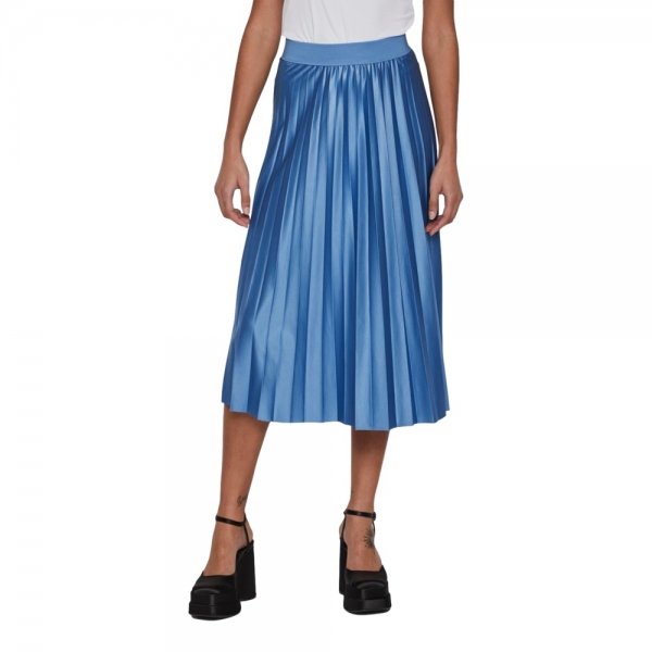 VILA Noos Skirt Nitban - Federal Blue