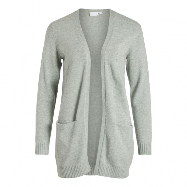 VILA Noos Cardigan Ril Green Milieu Mau Feitio