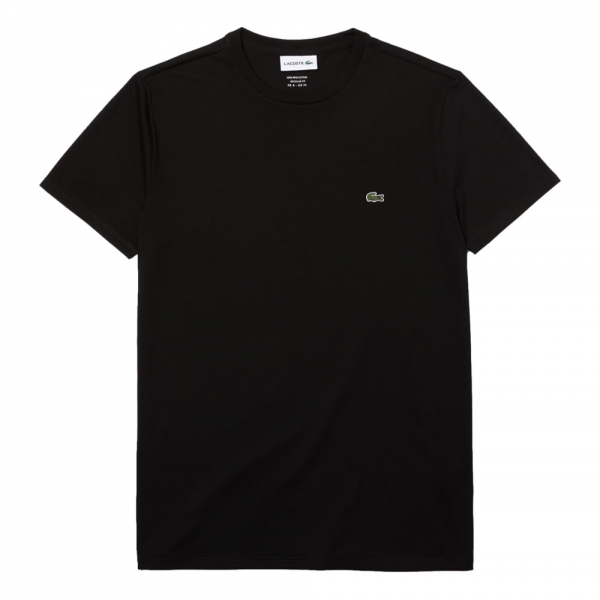 LACOSTE Pima Cotton T-Shirt - Noir
