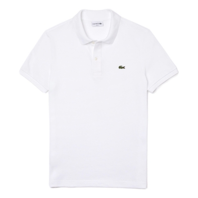 LACOSTE Polo Slim Fit - Blanc