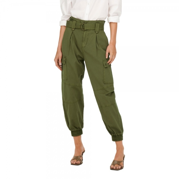 ONLY Pants Saige Cargo - Olive Drab