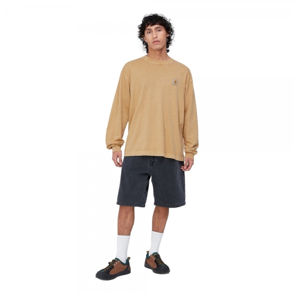 Carhartt WIP Work in Progress Nelson Short Sleeve T-Shirt Dusty Hamilton  Brown S