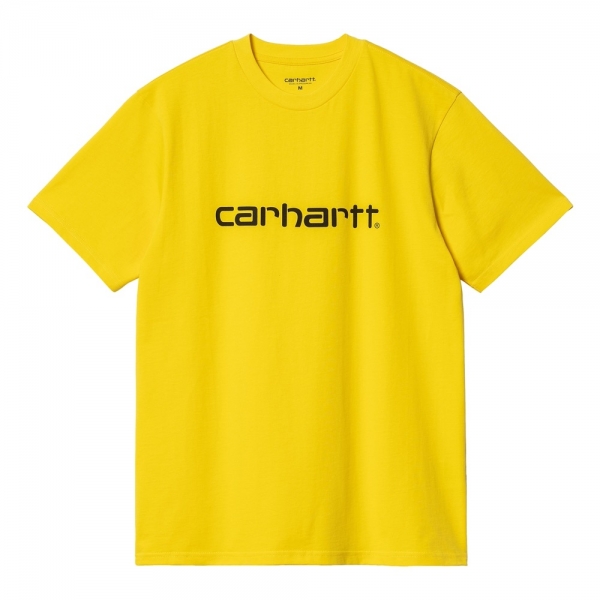 CARHARTT WIP T-Shirt Script - Buttercup