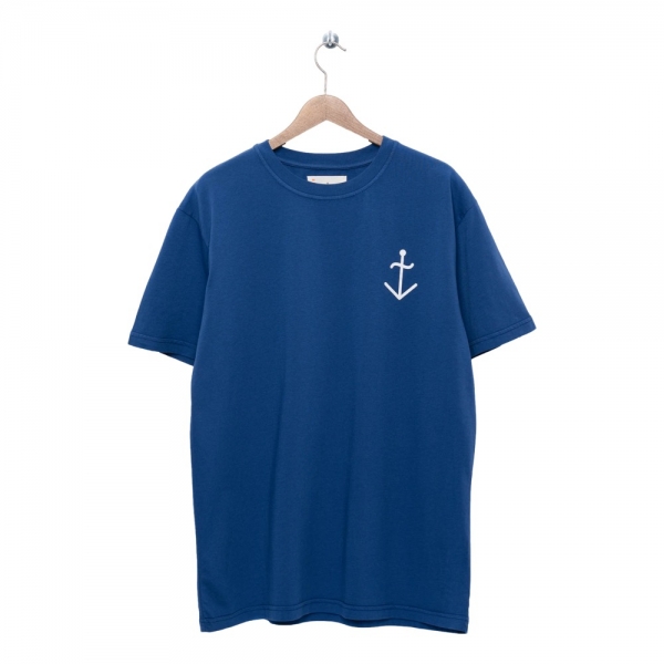 LA PAZ Dantas Logo T-Shirt - Blue