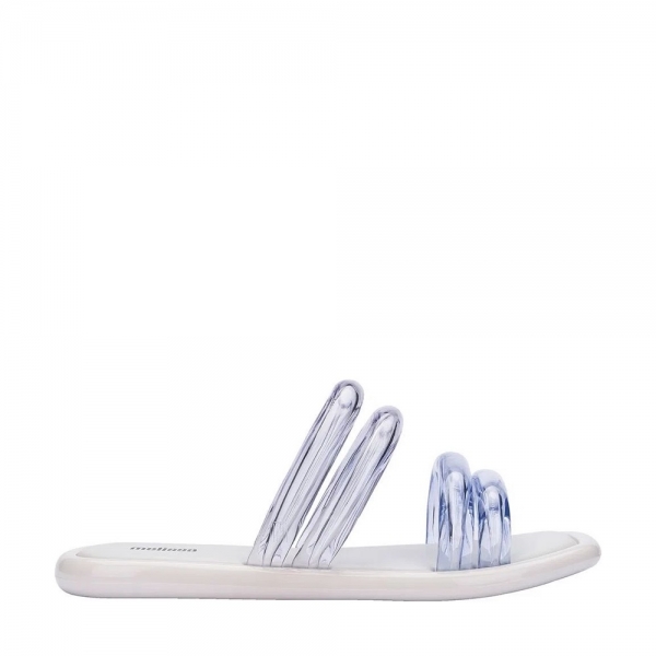 MELISSA Airbubble Slide - White/Clear
