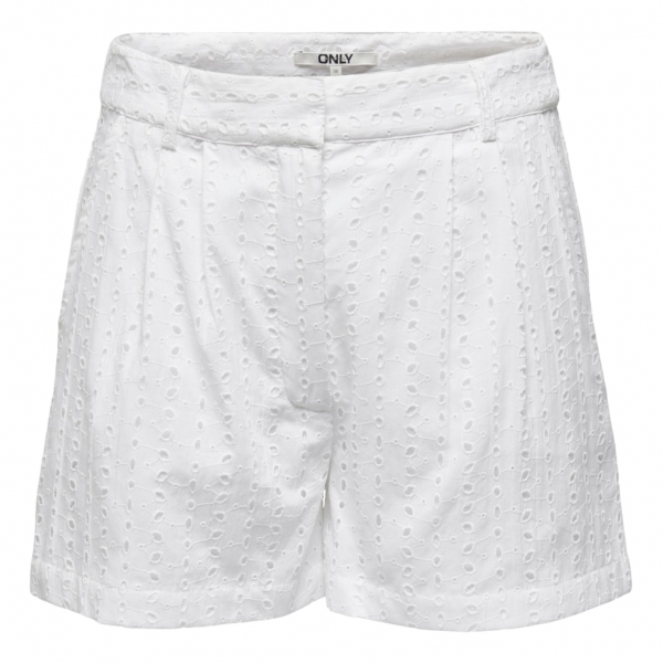 ONLY Shorts Juni - Cloud Dancer