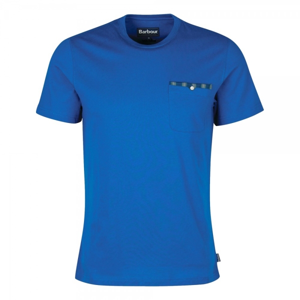 BARBOUR T-Shirt Tayside - Monaco Blue
