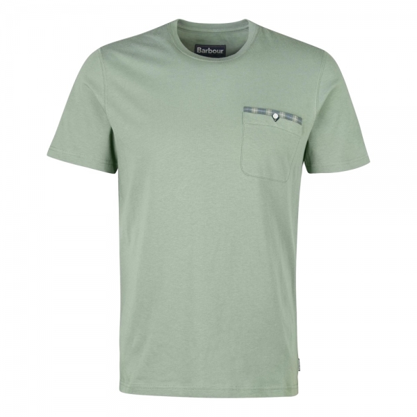 BARBOUR T-Shirt Tayside - Agave Green