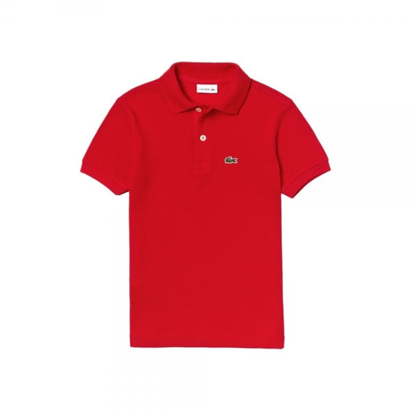 LACOSTE Kids Polo Shirt - Rouge