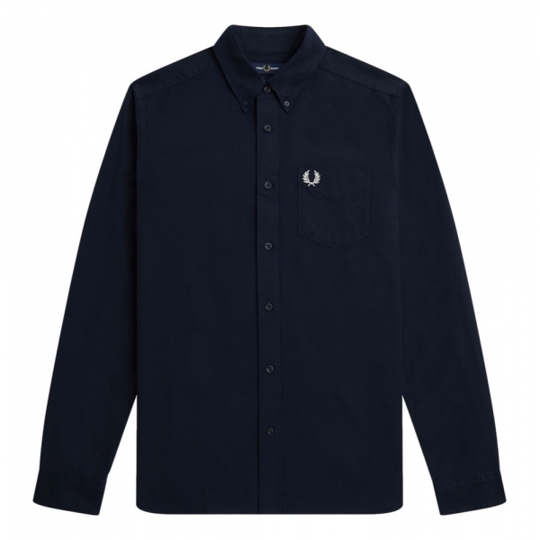 FRED PERRY Camisa Oxford M5516 - Navy