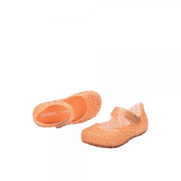 MINI MELISSA Campana Papel B Glitter Orange Mau Feitio