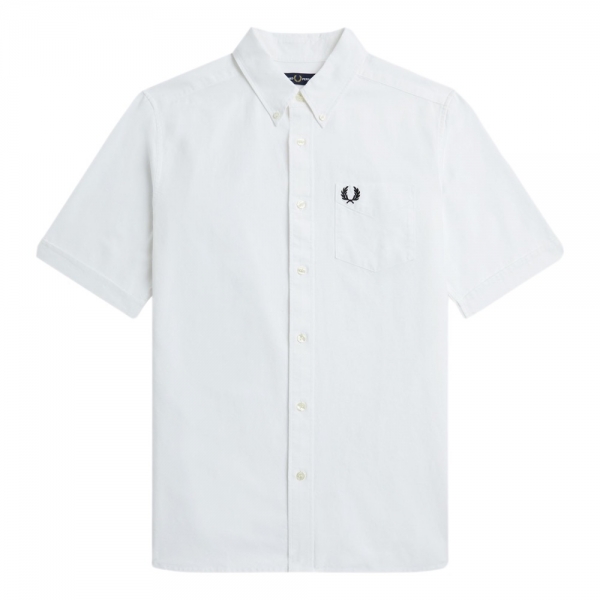 FRED PERRY Camisa Oxford M5503 - White