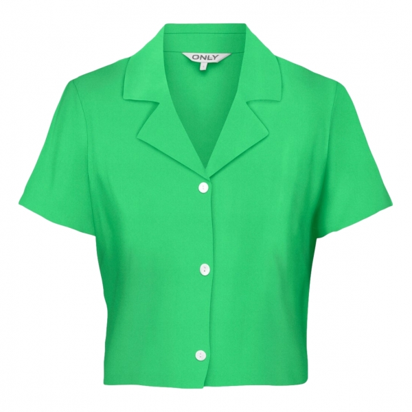 ONLY Camisa Caro Linen - Summer Green