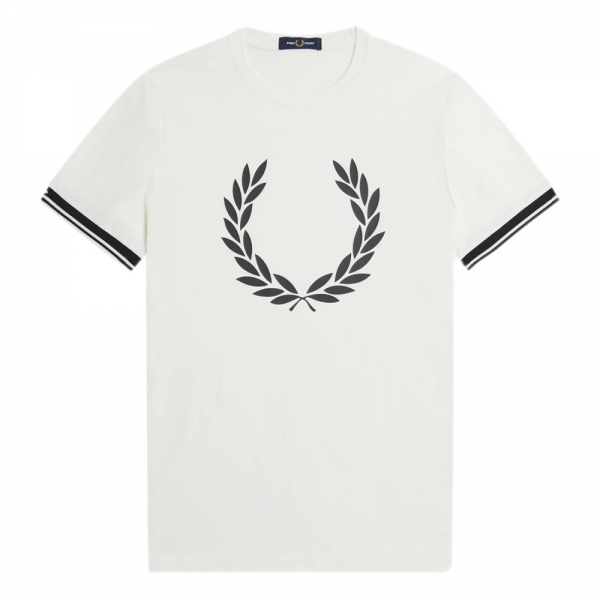 FRED PERRY T-Shirt Printed Laurel...