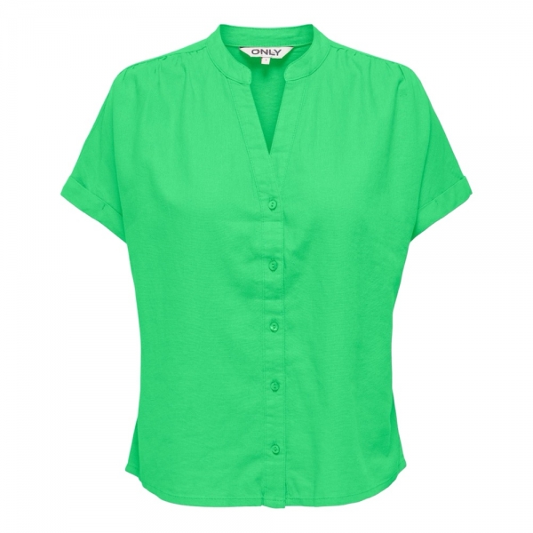 ONLY Nilla-Caro Shirt S/S - Summer Green