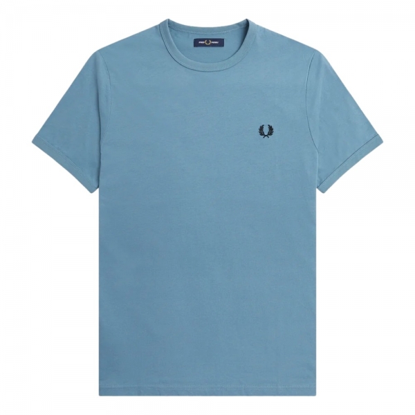 FRED PERRY Ringer T-Shirt M3519 - Ash...