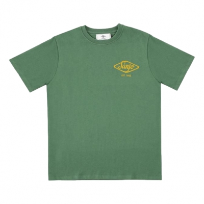 SANJO T-Shirt Flocked Logo...