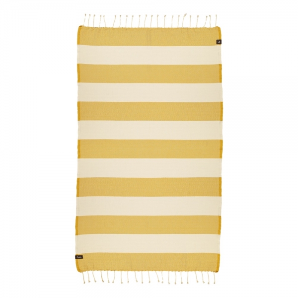 FUTAH Beach Towel Bedu - Mustard