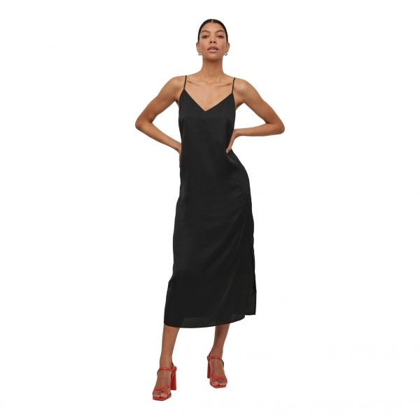 VILA Noos Dress Ellette Singlet - Black