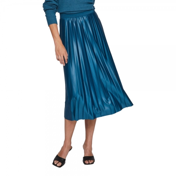 VILA Skirt Nitban - Moroccan Blue