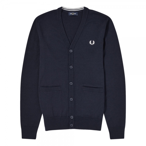 FRED PERRY Classic Cardigan K9551 - Navy
