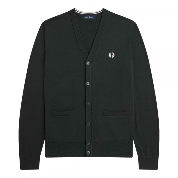 FRED PERRY Classic Cardigan K9551 -...