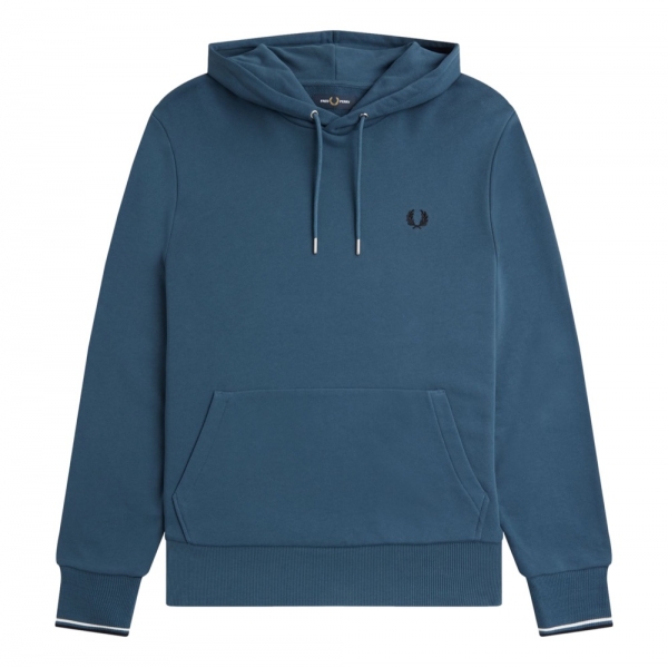 FRED PERRY Sweatshirt Tipped Hooded...