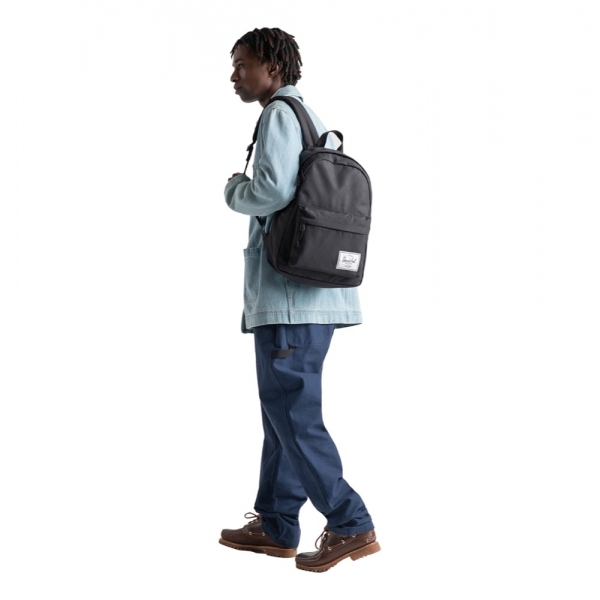 Herschel classic clearance backpack raven crosshatch