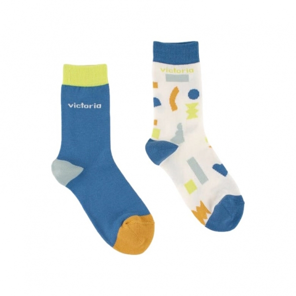 VICTORIA Pack 2 Socks 9123037 - Blue