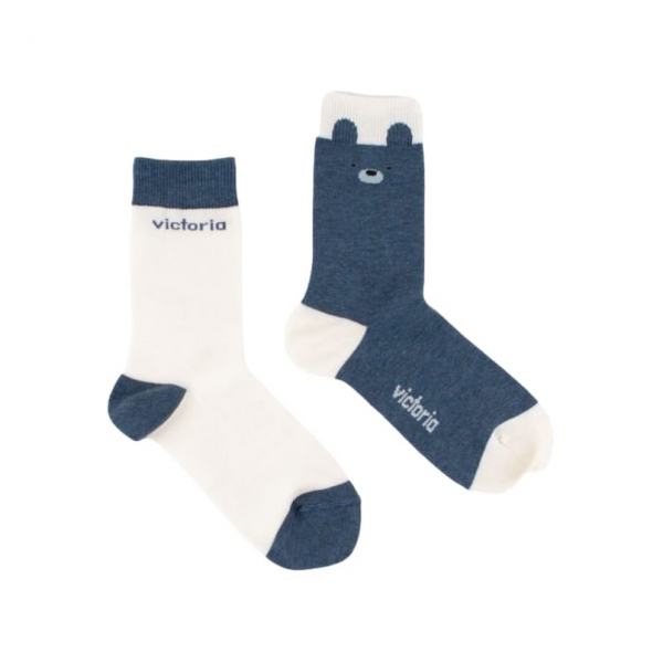 VICTORIA Pack 2 Socks 9123036  - Azul