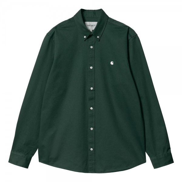 CARHARTT WIP Camisa Madison - Discovery Green/Wax - Mau Feitio