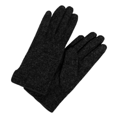 VILA Gloves Leoni - Black