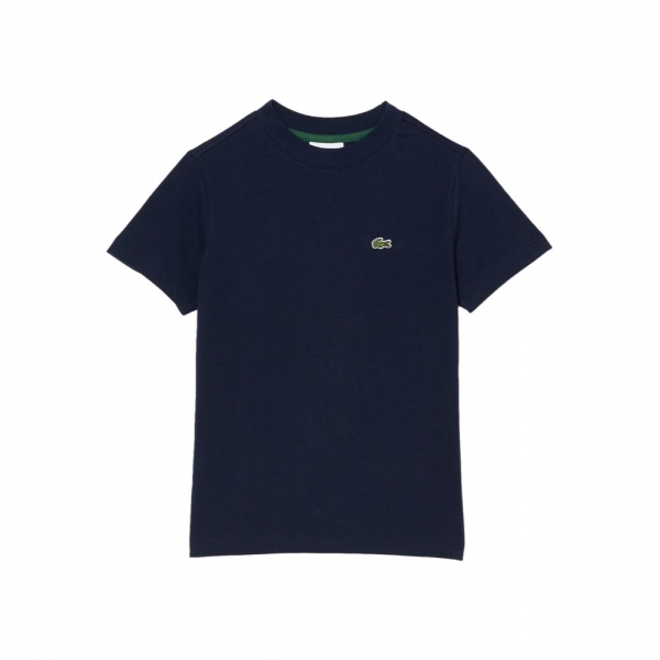 LACOSTE T-Shirt Criança - Blue Marine