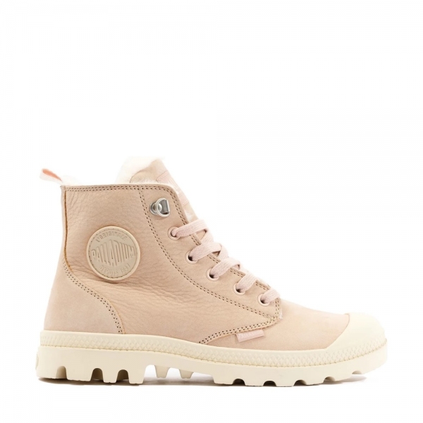 PALLADIUM Pampa Hi Zip Wool - Warm Sand