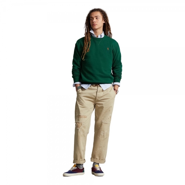 Polo Ralph Lauren Logo Fleece Joggers em Cinzento