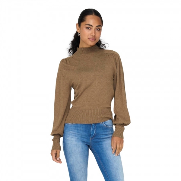 ONLY Julia Life L/S Knit - Toasted...