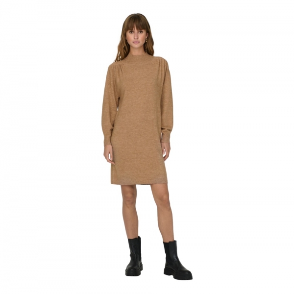 ONLY Emilia Dress L/S - Toasted Coconut