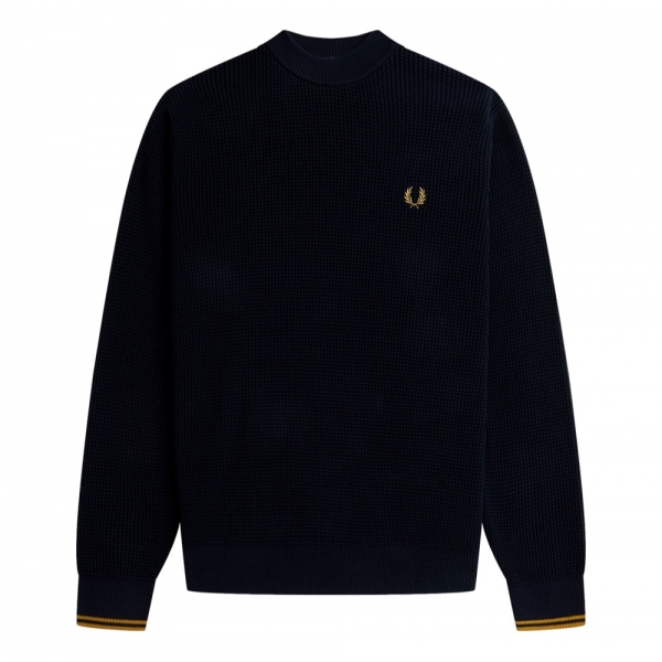 FRED PERRY Malha Waffle Stitch K6507...