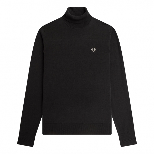 FRED PERRY Roll Neck Jumper K9552 -...
