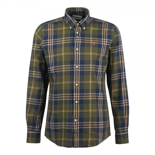 BARBOUR Edgar Tailored Shirt - Olive