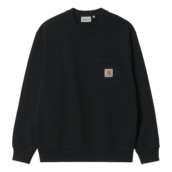 CARHARTT WIP Sweatshirt Pocket - Black