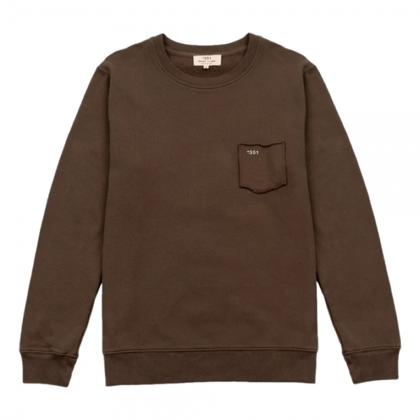 +351 Sweatshirt Essential - Expresso