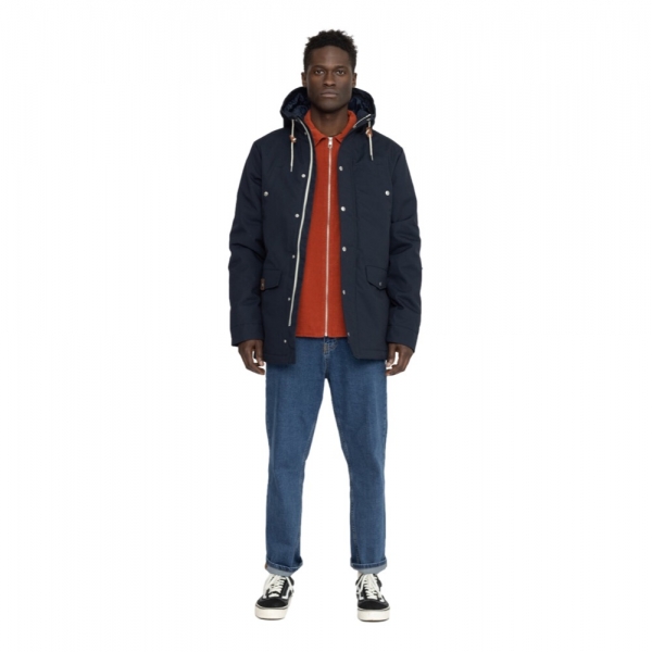 RVLT REVOLUTION Parka Jacket 7246 Navy